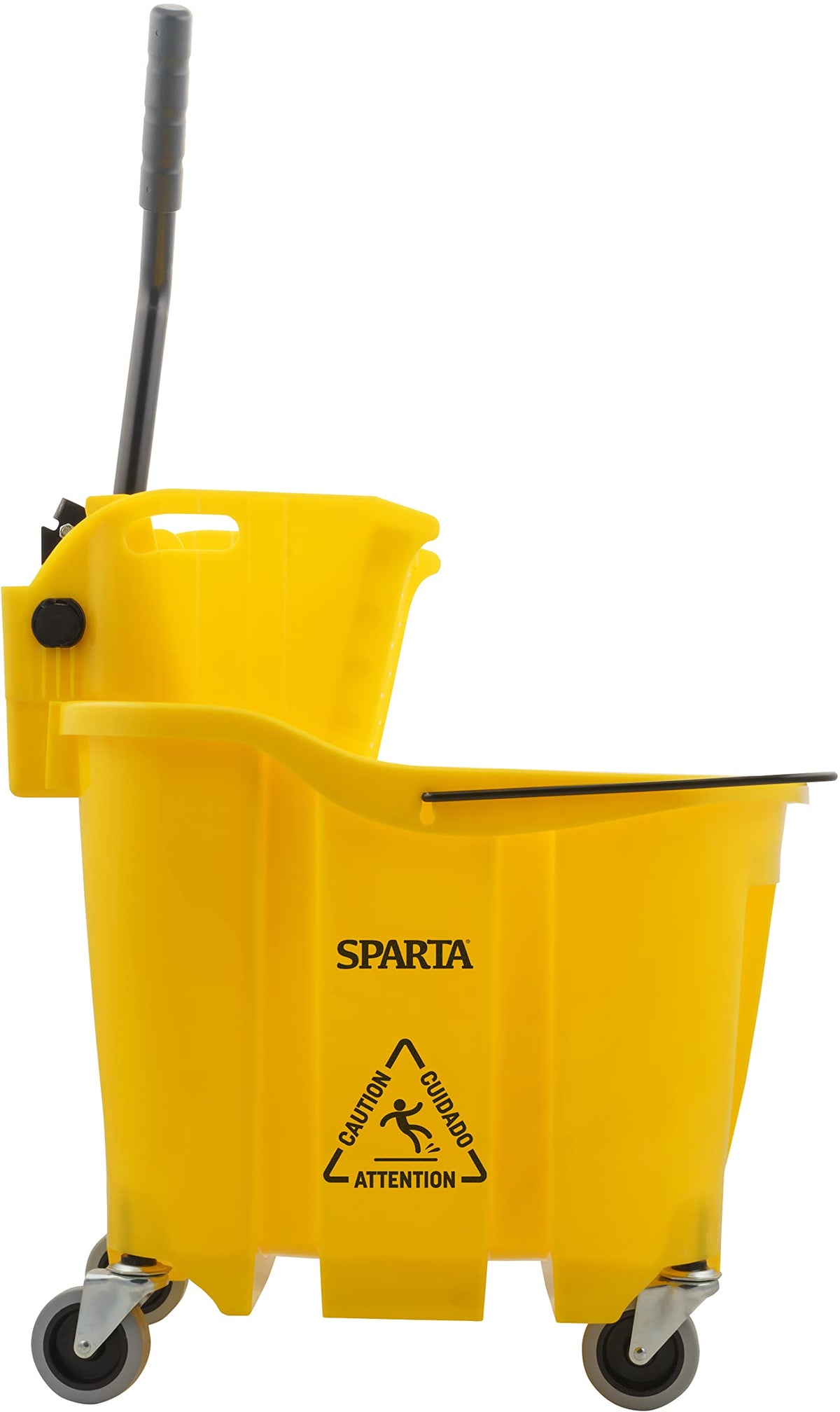 Carlisle FoodService Products Omnifit Mop Bucket with Wringer for Floor Cleaning