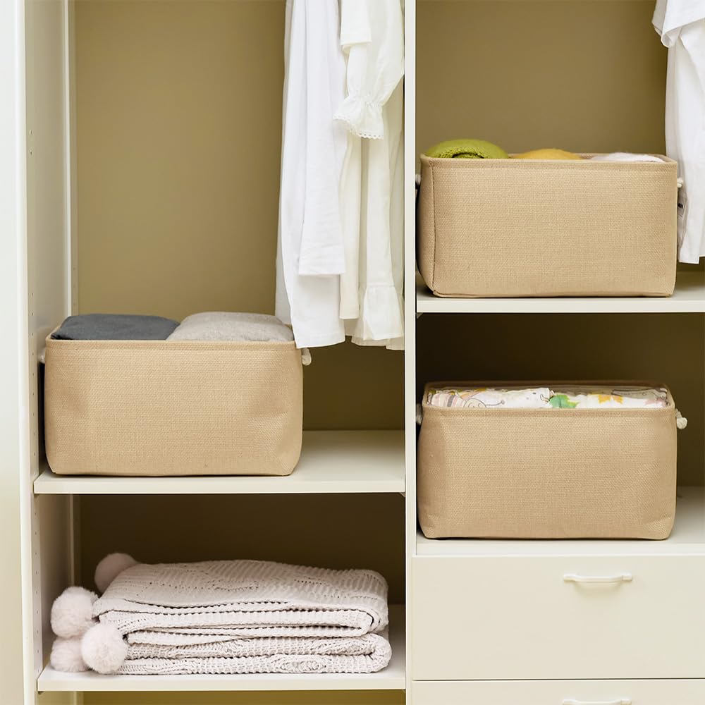 Organization and Storage Bin for Shelves (3 Count)