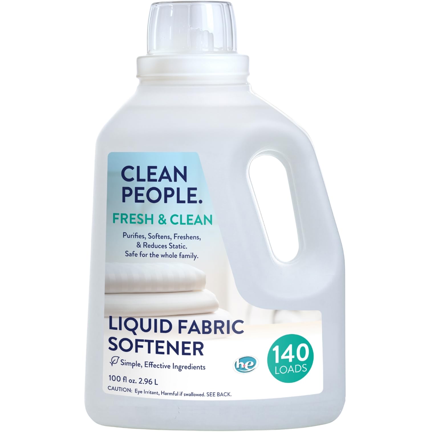 Clean People All Natural Liquid Fabric Softener (100 Fl Oz)