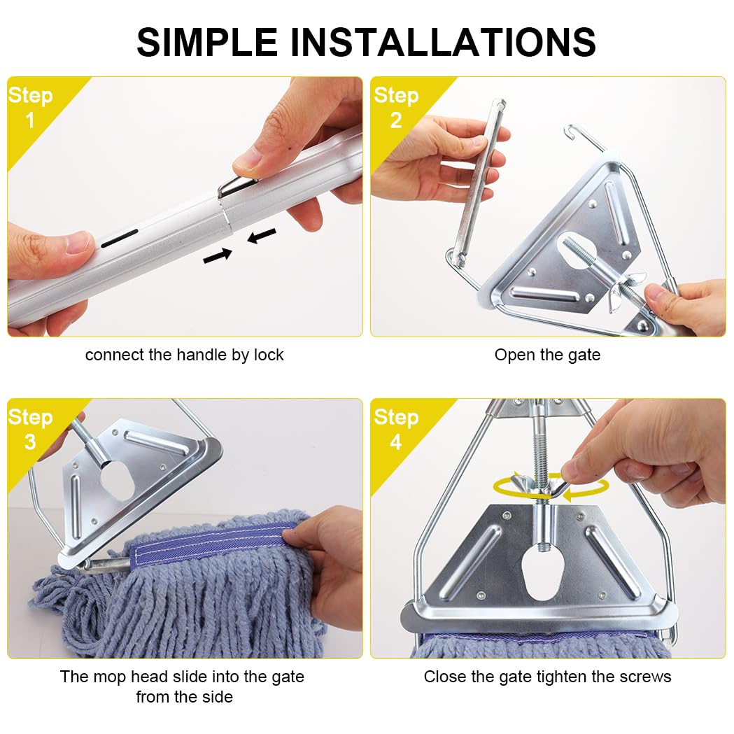 Mop Handle Commercial Heavy Duty