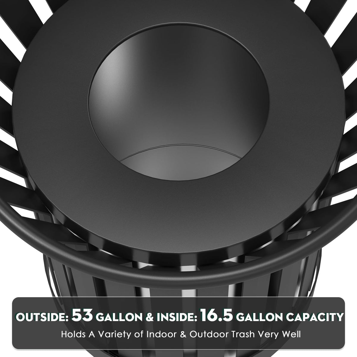 Outdoor Trash Can Commercial