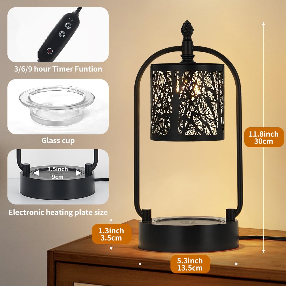 Tree Candle Warmer Lamp