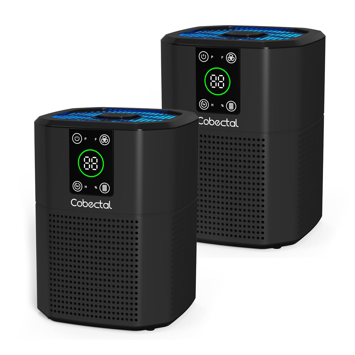 2 Pack Air Purifier for Bedroom Home (2 Count)