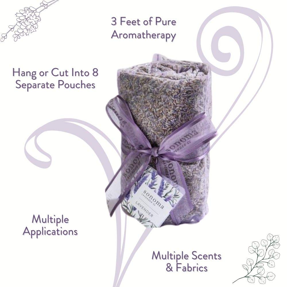Dried Lavender Sachets by The Yard for Drawers and Closets