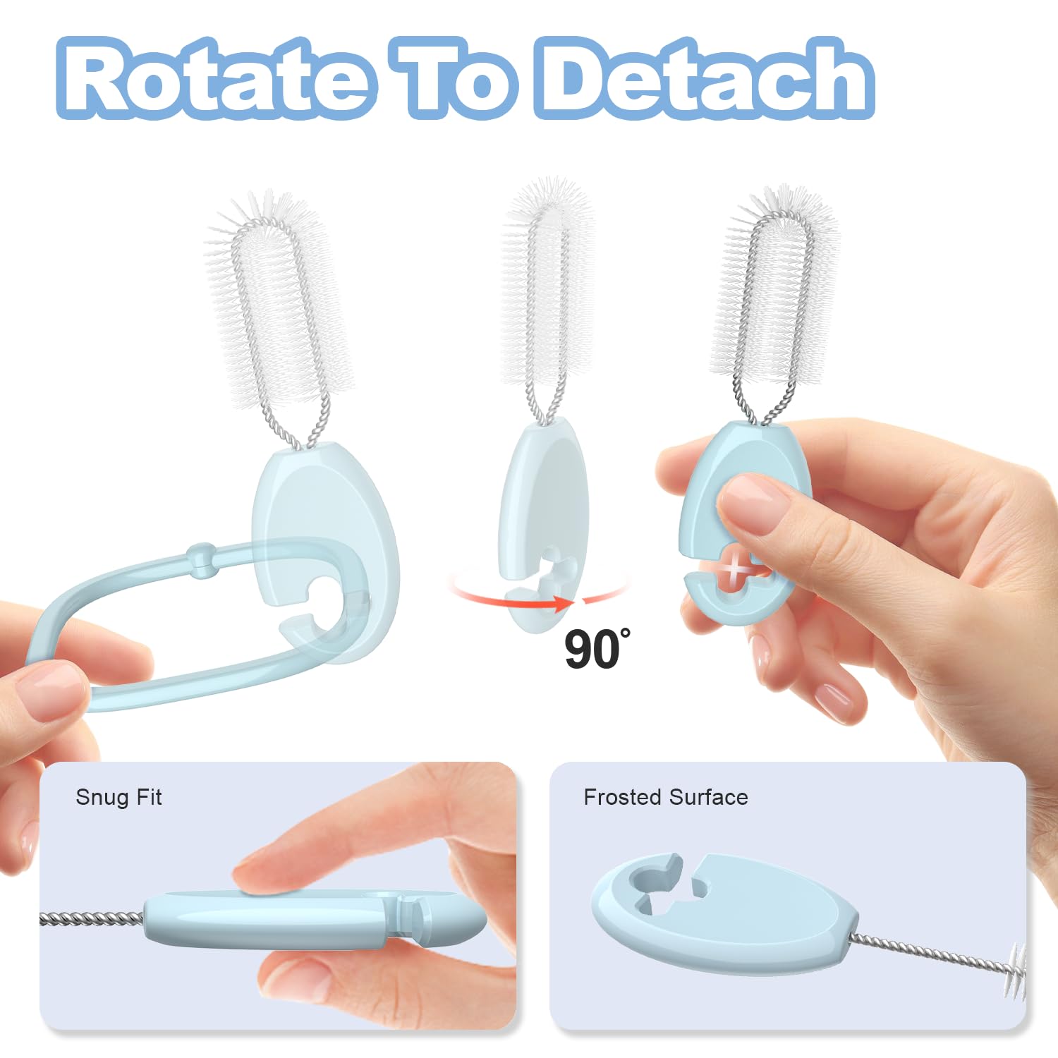 4in1 Straw Cleaner Brush Set (4 Count)
