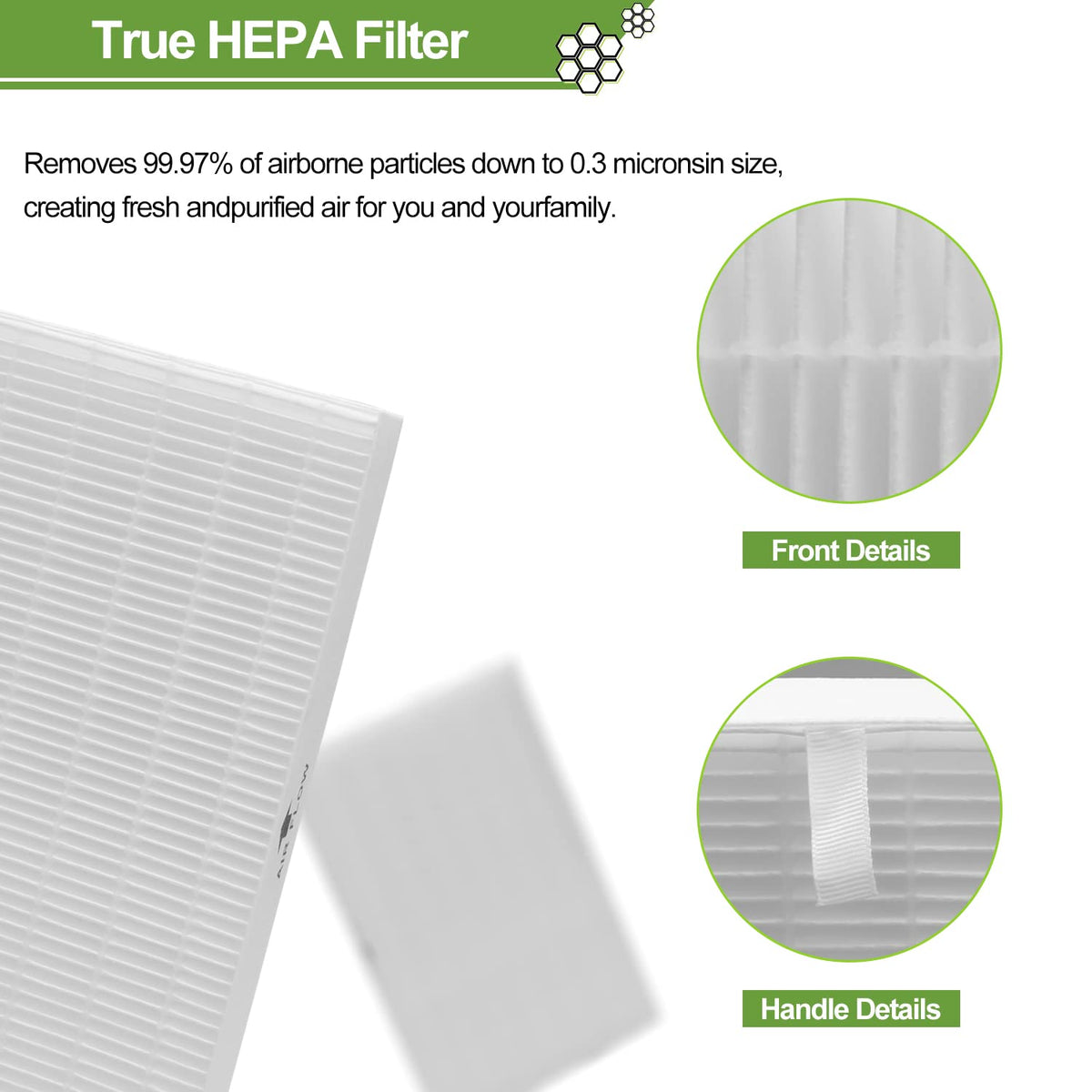 HPA300 HEPA Filter Replacement for Honeywell Air Purifier HPA300 Series (9 Count)