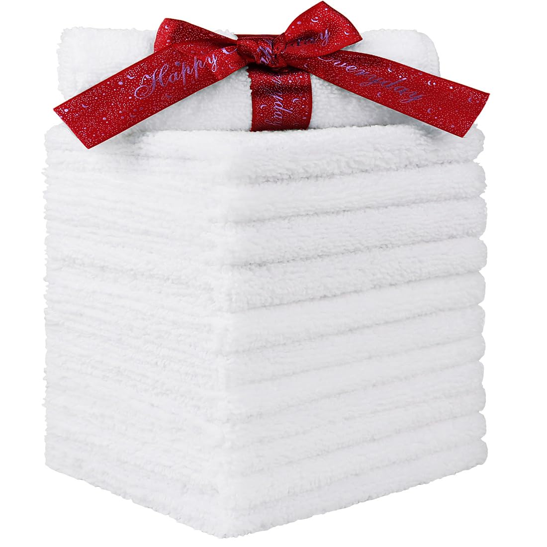 Microfiber Washcloths 12 Pack (12 Count)