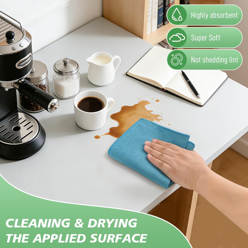 Dish Cloth for Washing Dishes Kitchen Washcloth Cleaning Cloth (10 Count)