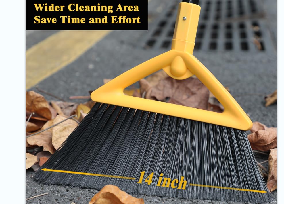 Heavy Duty Broom Outdoor and Indoor (3 Count)