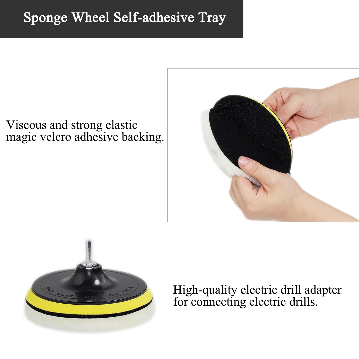 Car Foam Polishing Buffing Kit (6 Count)