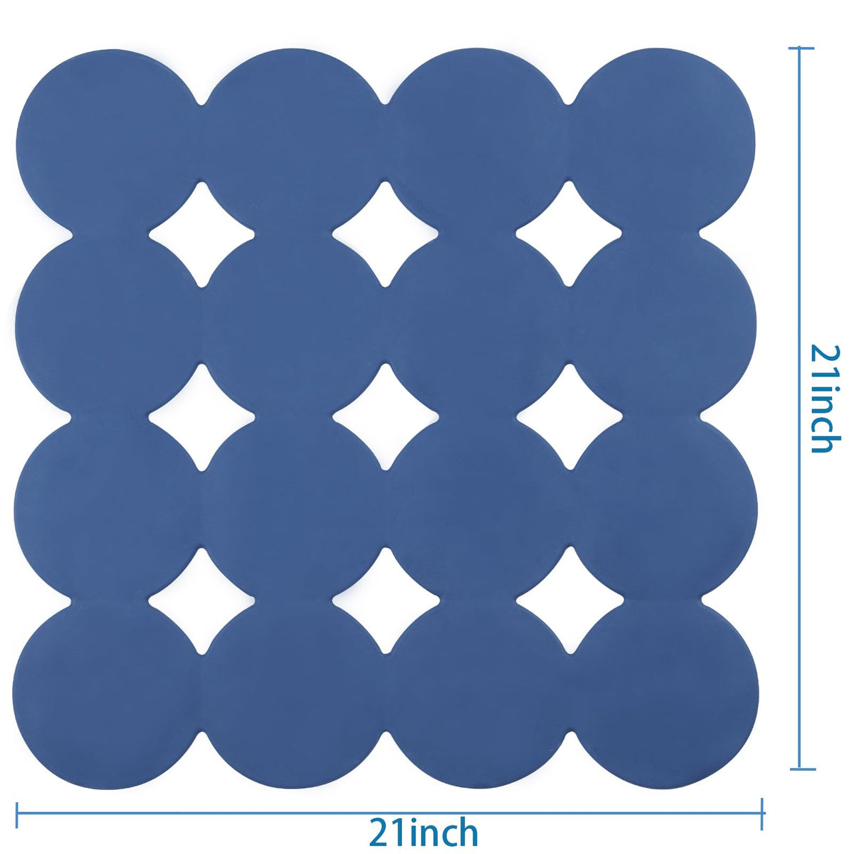 Square Shower Mat Nonslip