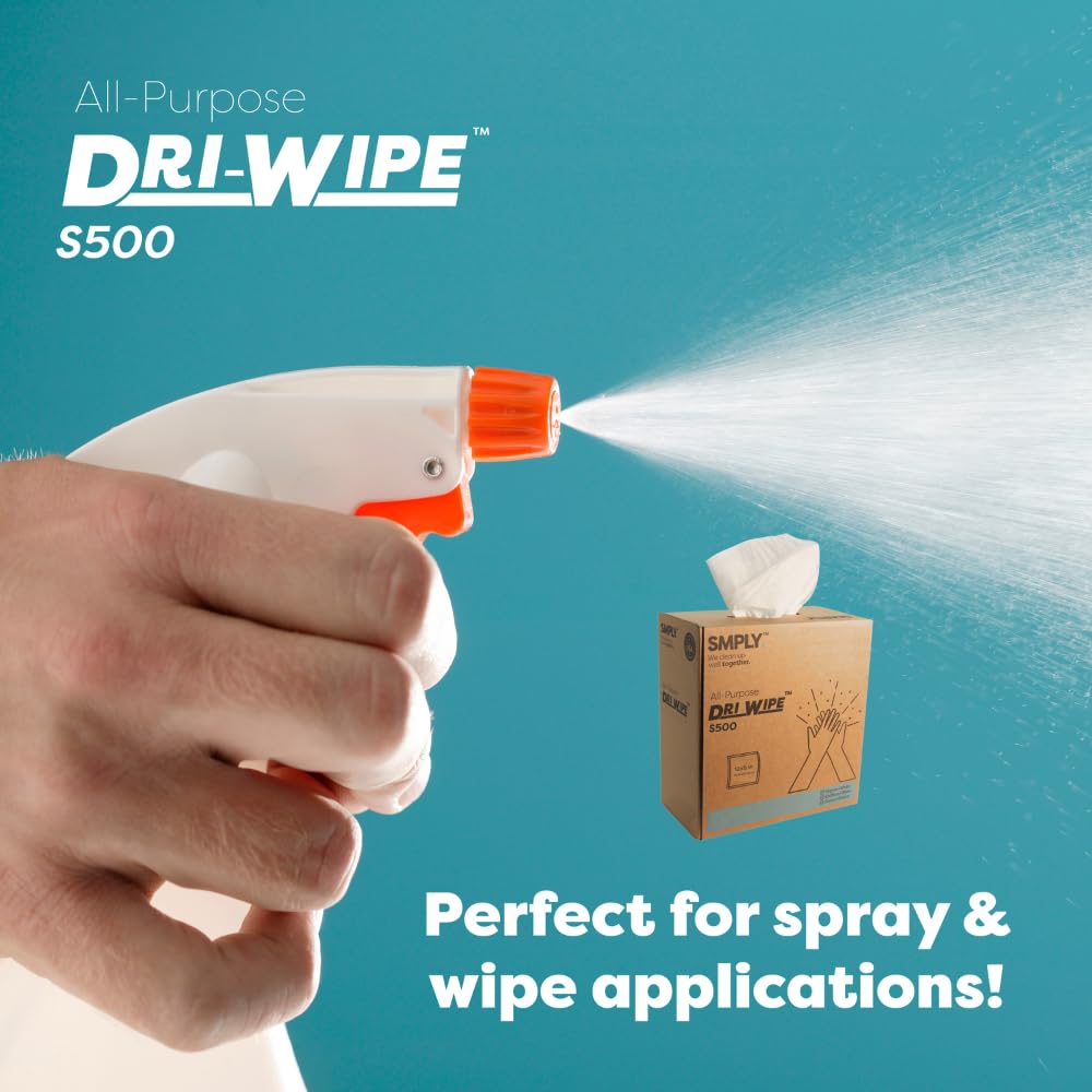 Dri Wipe S500 by SMPLY Brands (176 Count)