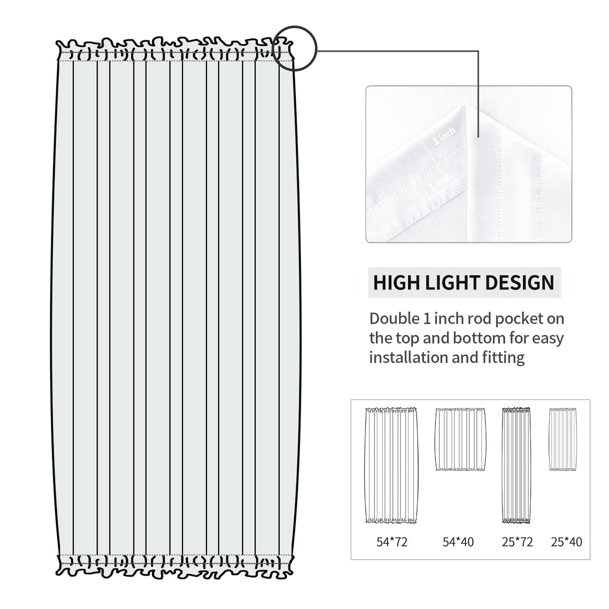 French Door Curtains