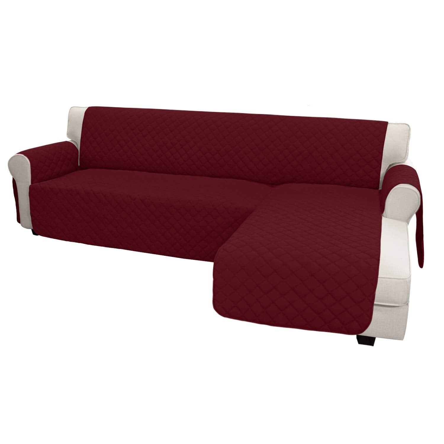 Sofa Slipcover L Shape Sofa Cover Sectional Couch Cover Furniture Protector Mat for Pets Dog Cat
