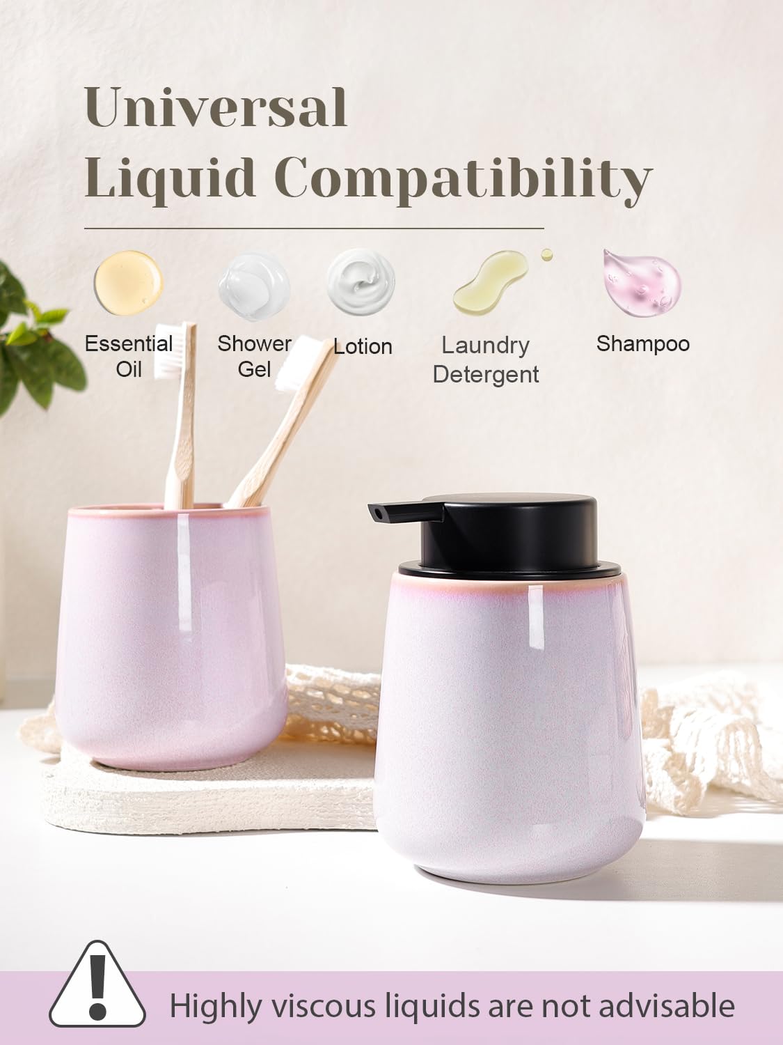 Ceramic Lotion Dispenser