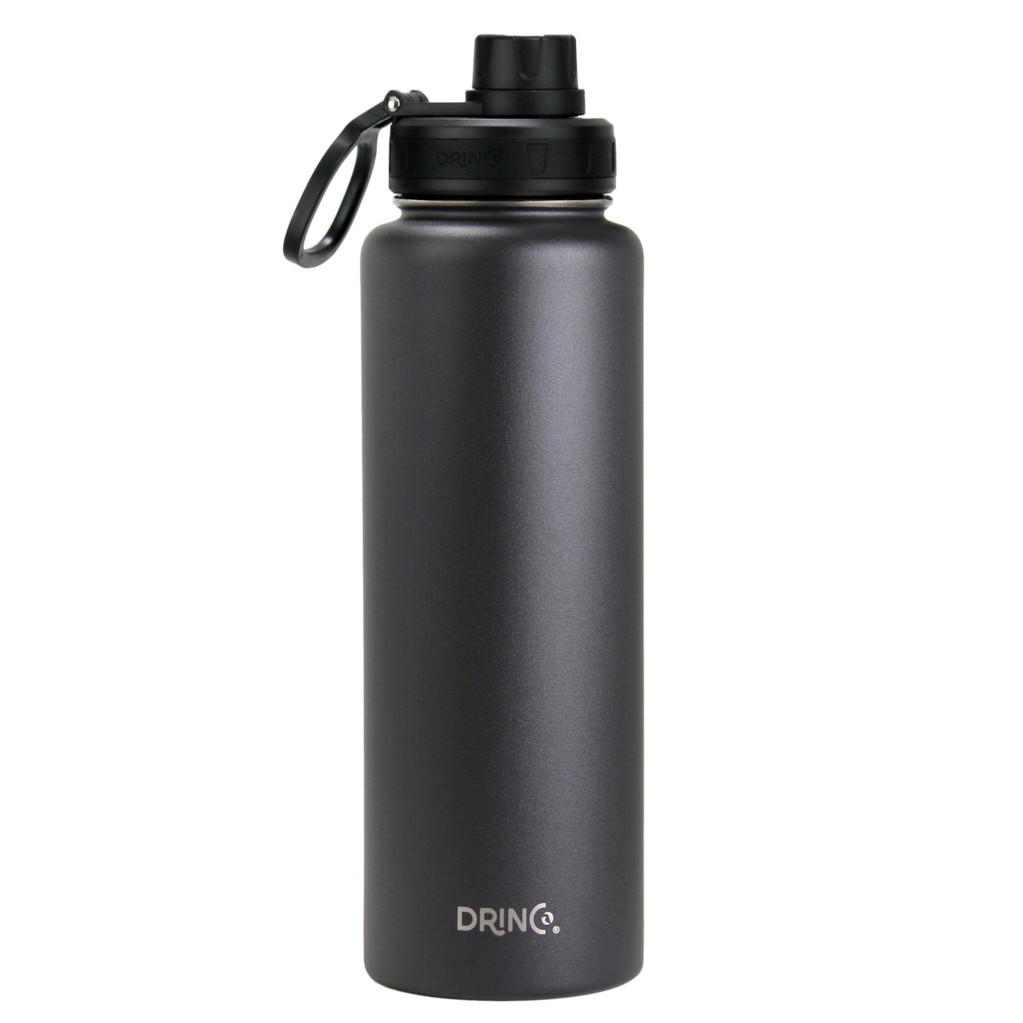Stainless Steel Water Bottle Spout Lid Vacuum Insulated Double Wall Water Bottles Wide Mouth