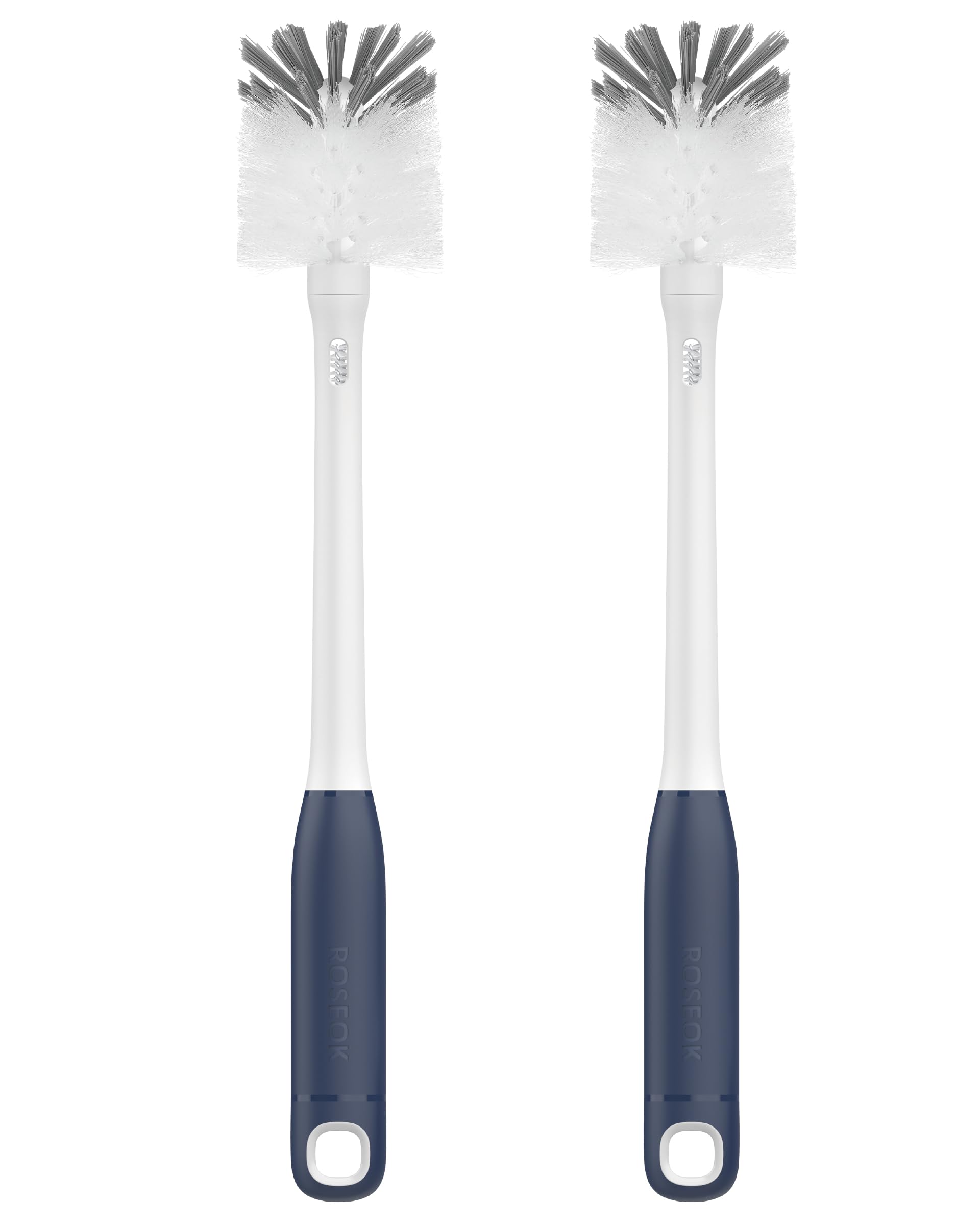 2 in 1 Bottle Brush with Straw Cleaner Brush (2 Count)