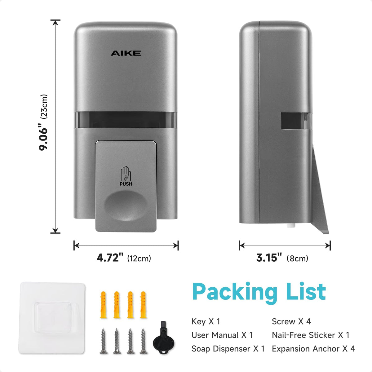 Liquid Commercial Soap Dispenser