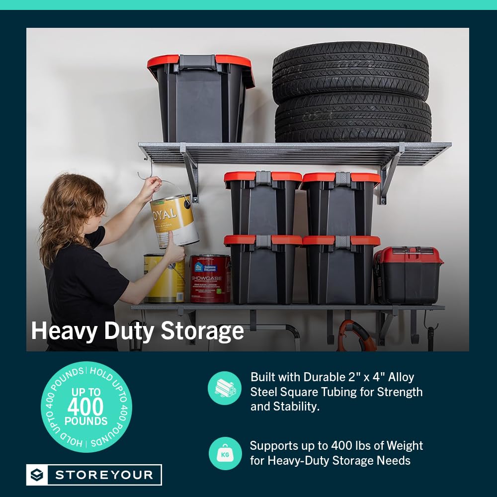 Garage Wall Shelf (2 Count)