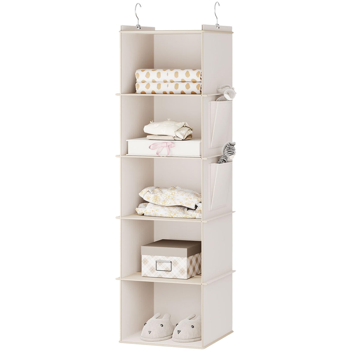 Hanging Closet Organizer and Storage for Clothes (5 Count)