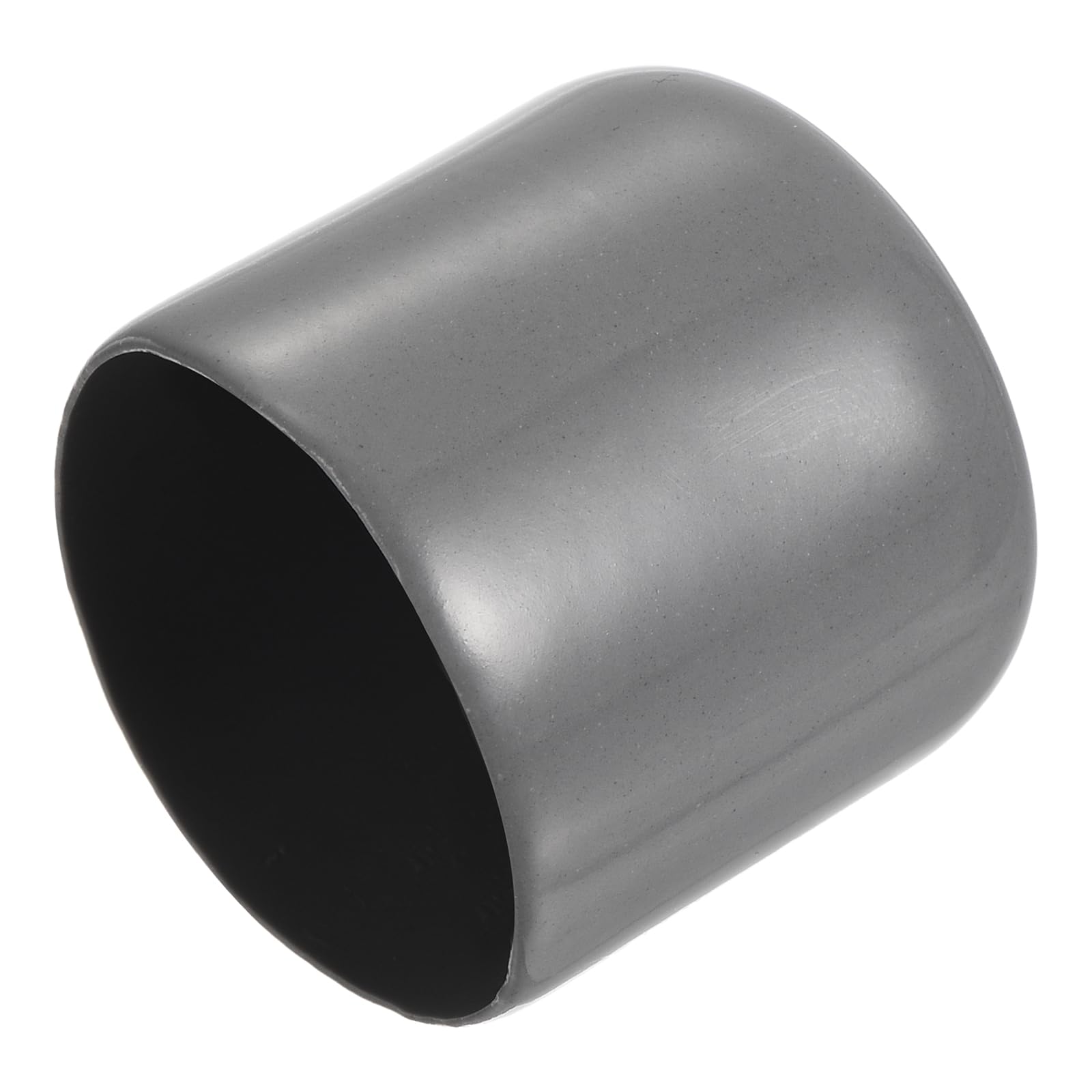 20pcs Rubber End Caps 32mm ID Vinyl Cap Cover Screw Protectors Dark Grey