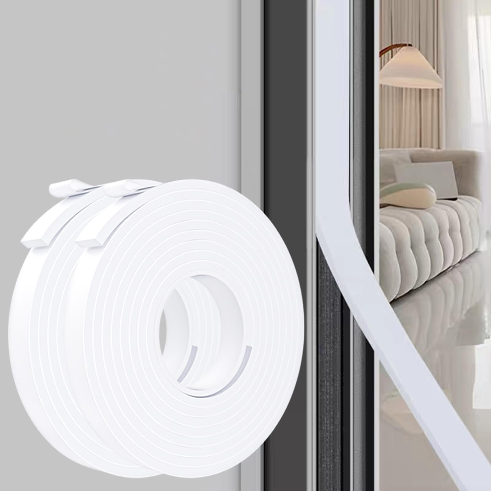 Weather Stripping Door Seal White