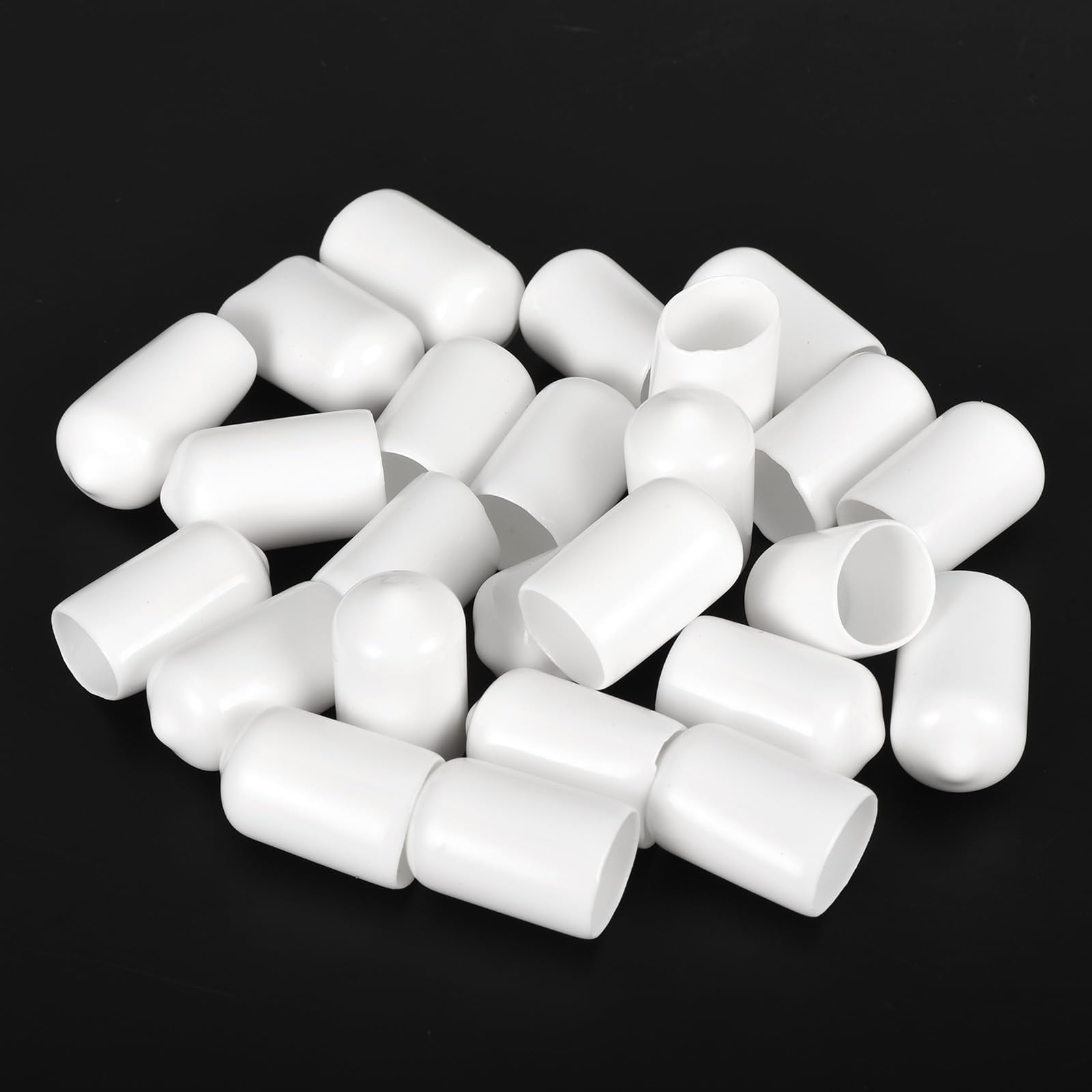 20pcs Rubber End Caps 12mm