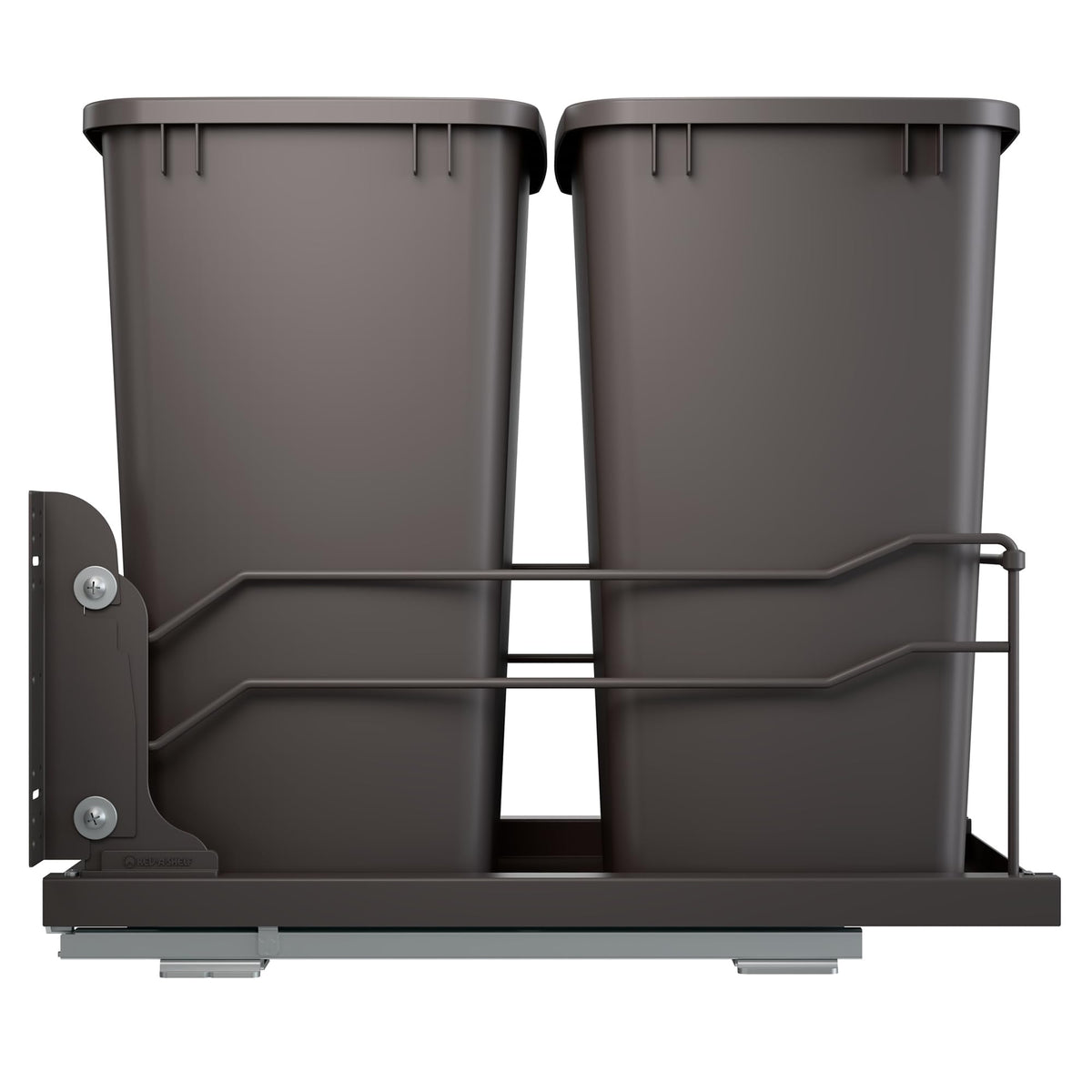Double Pullout Trash Can w