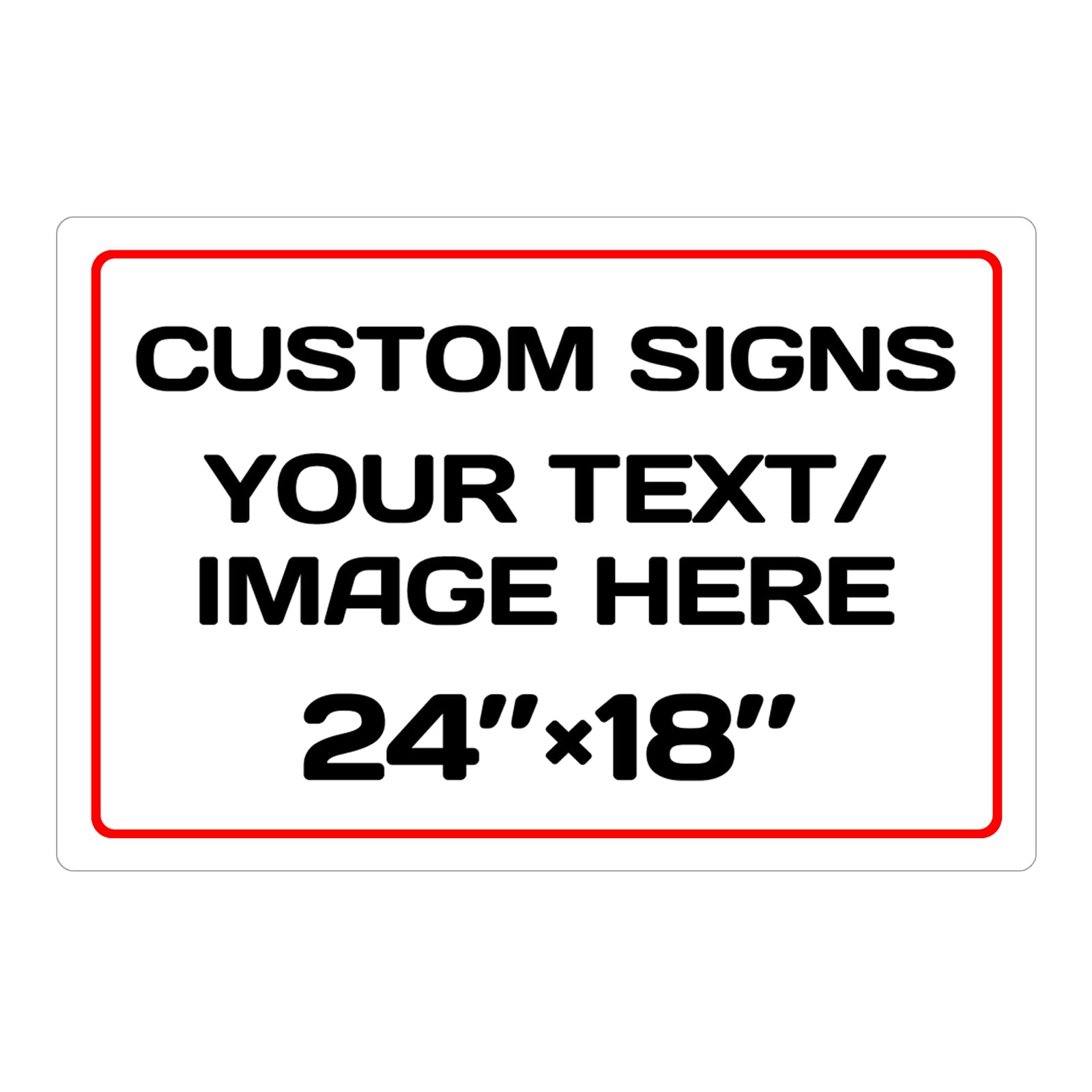 Personalized signs