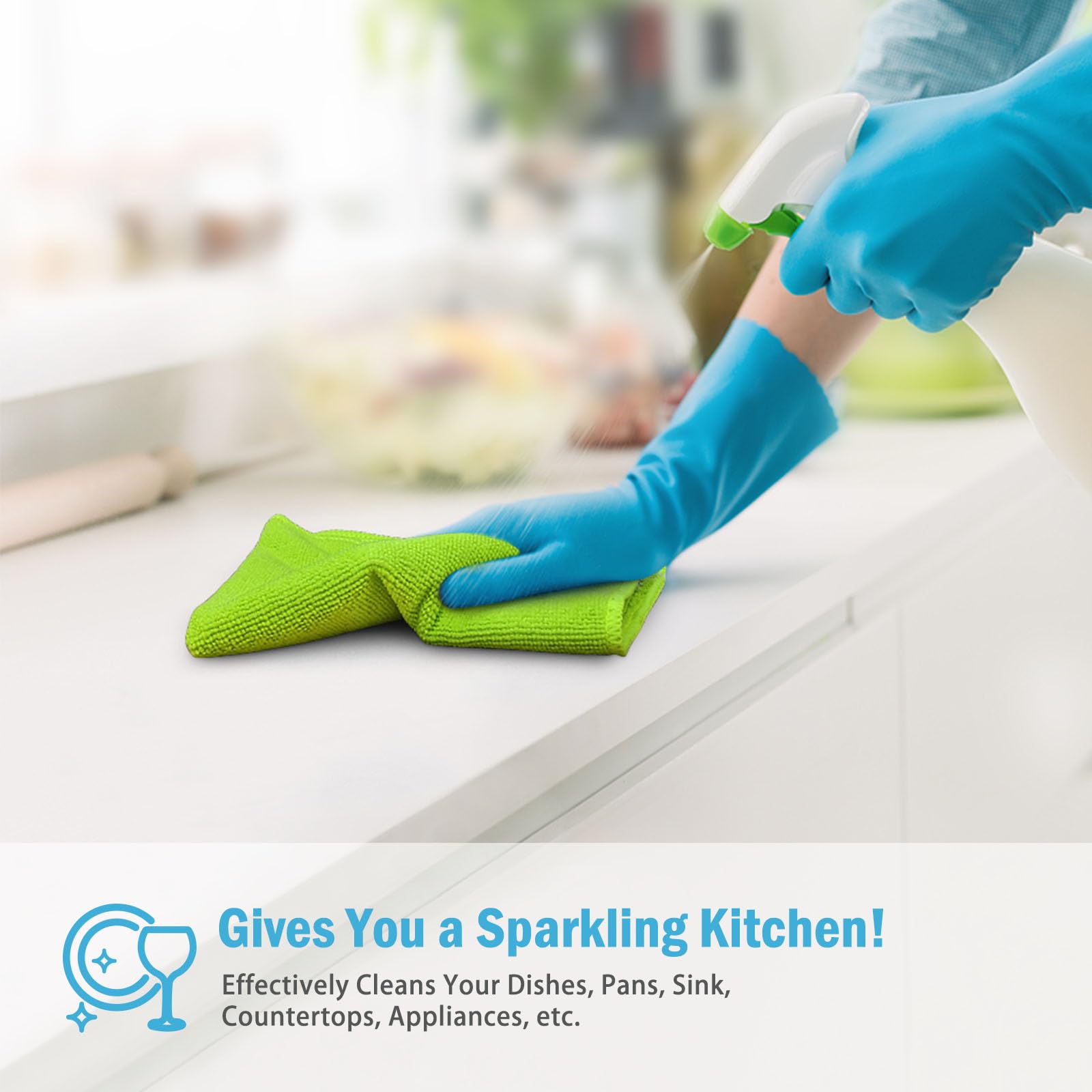 Microfiber Cleaning Cloth (100 Count)