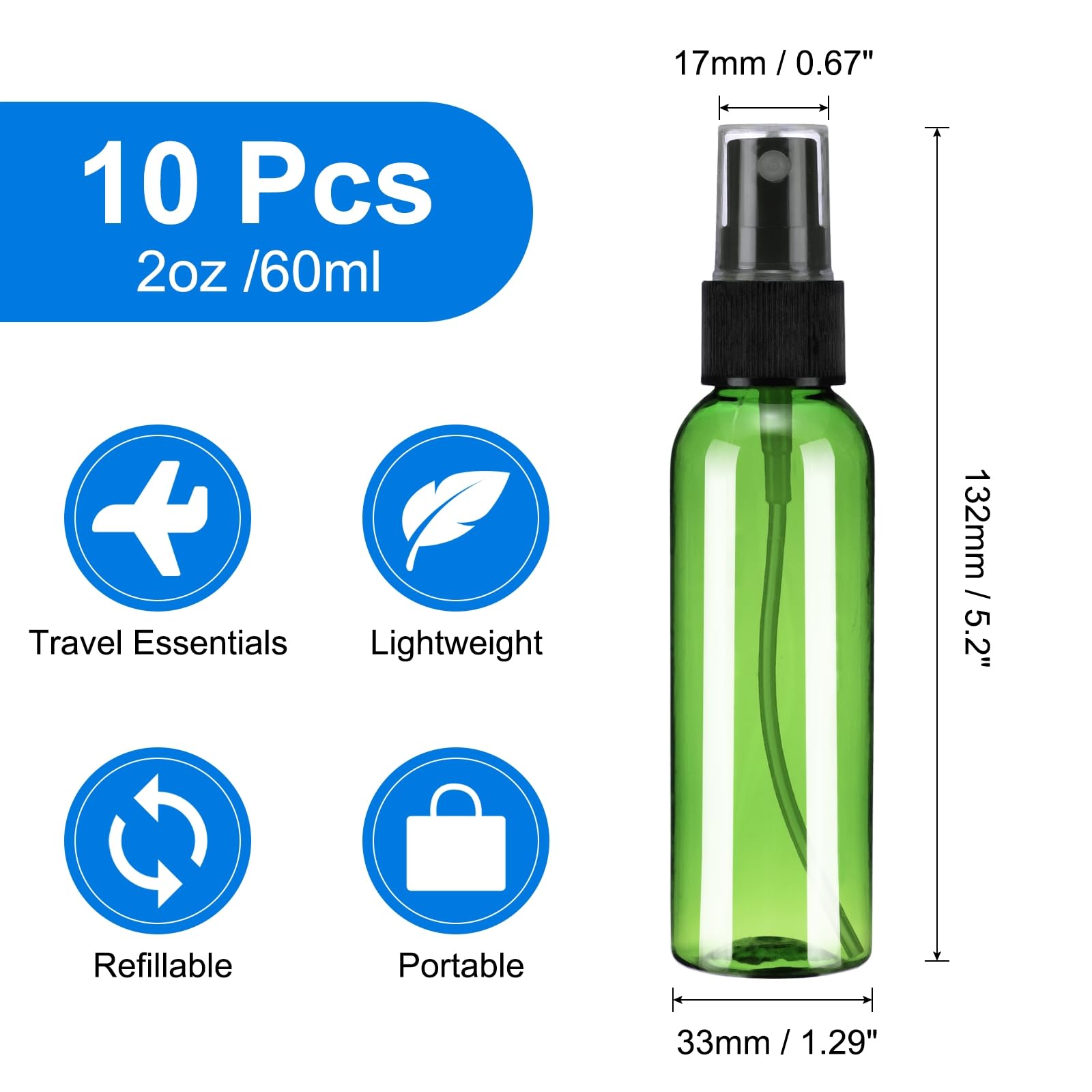 10Pack Spray Bottles