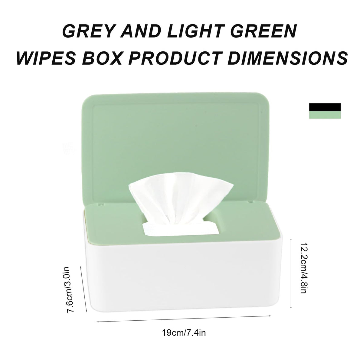 2 Pcs Diaper Wipes Dispenser (2 Count)