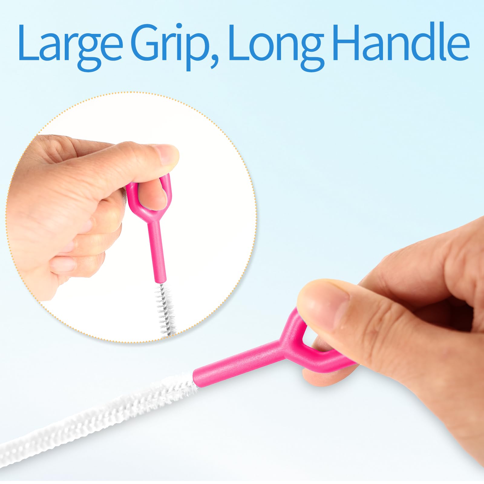 6 Pack Straw Cleaner Brush (6 Count)