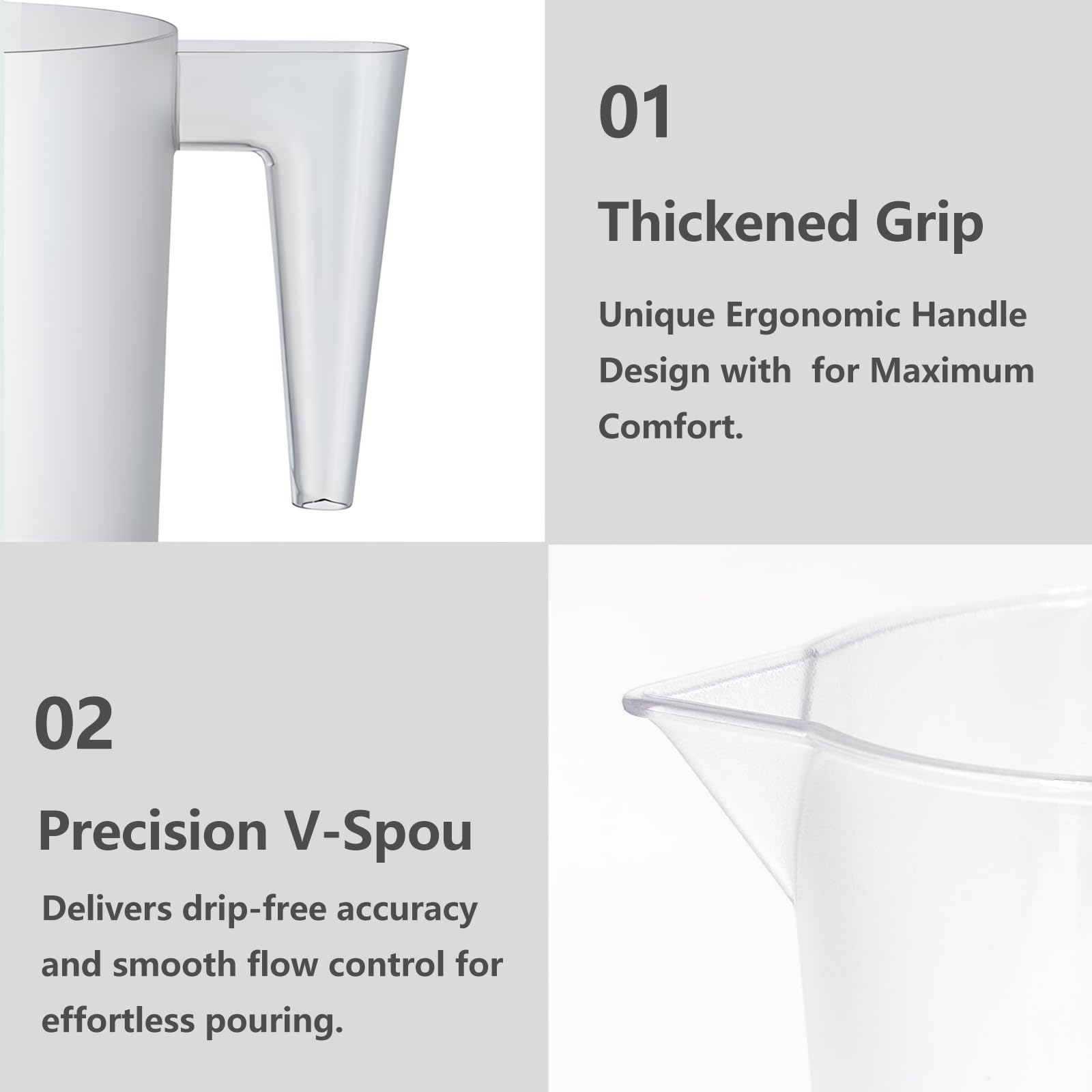 32oz Measuring Pitcher with Permanent Laser