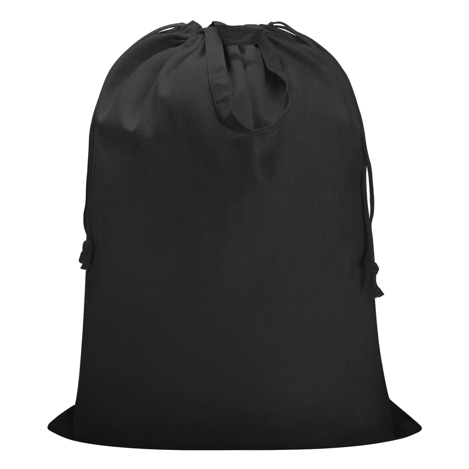 Heavy Duty Canvas Laundry Bag with Handles & Drawstring 30"Wx35"H