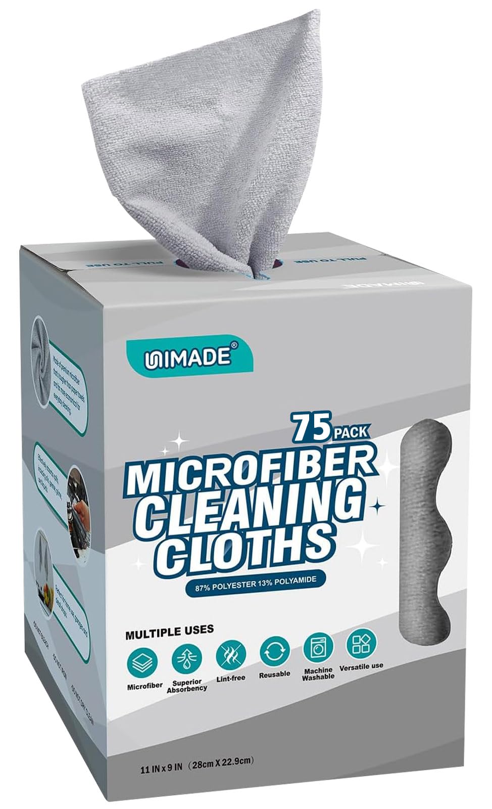 Microfiber Cleaning Cloth (75 Count)