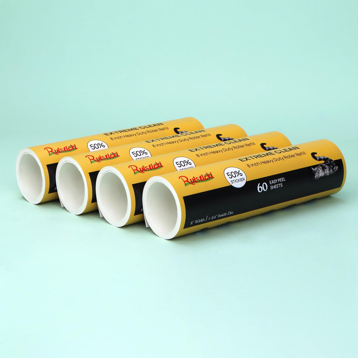 50% Stickier Large Surface Roller Refill for Scotch (240 Count)