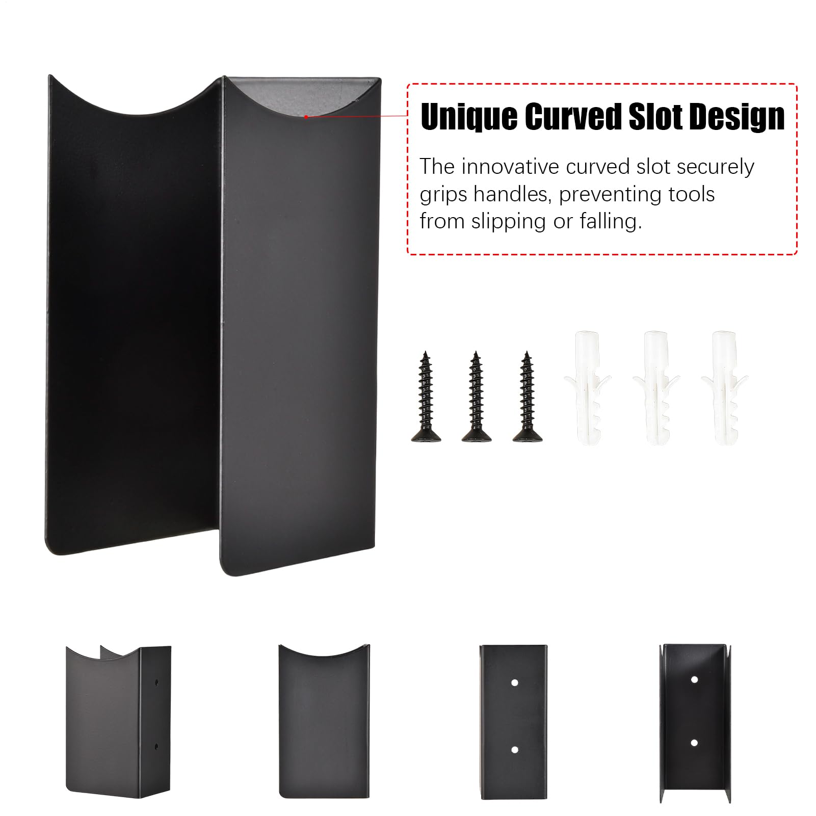 Broom Wall Mount Garden Tools Rack