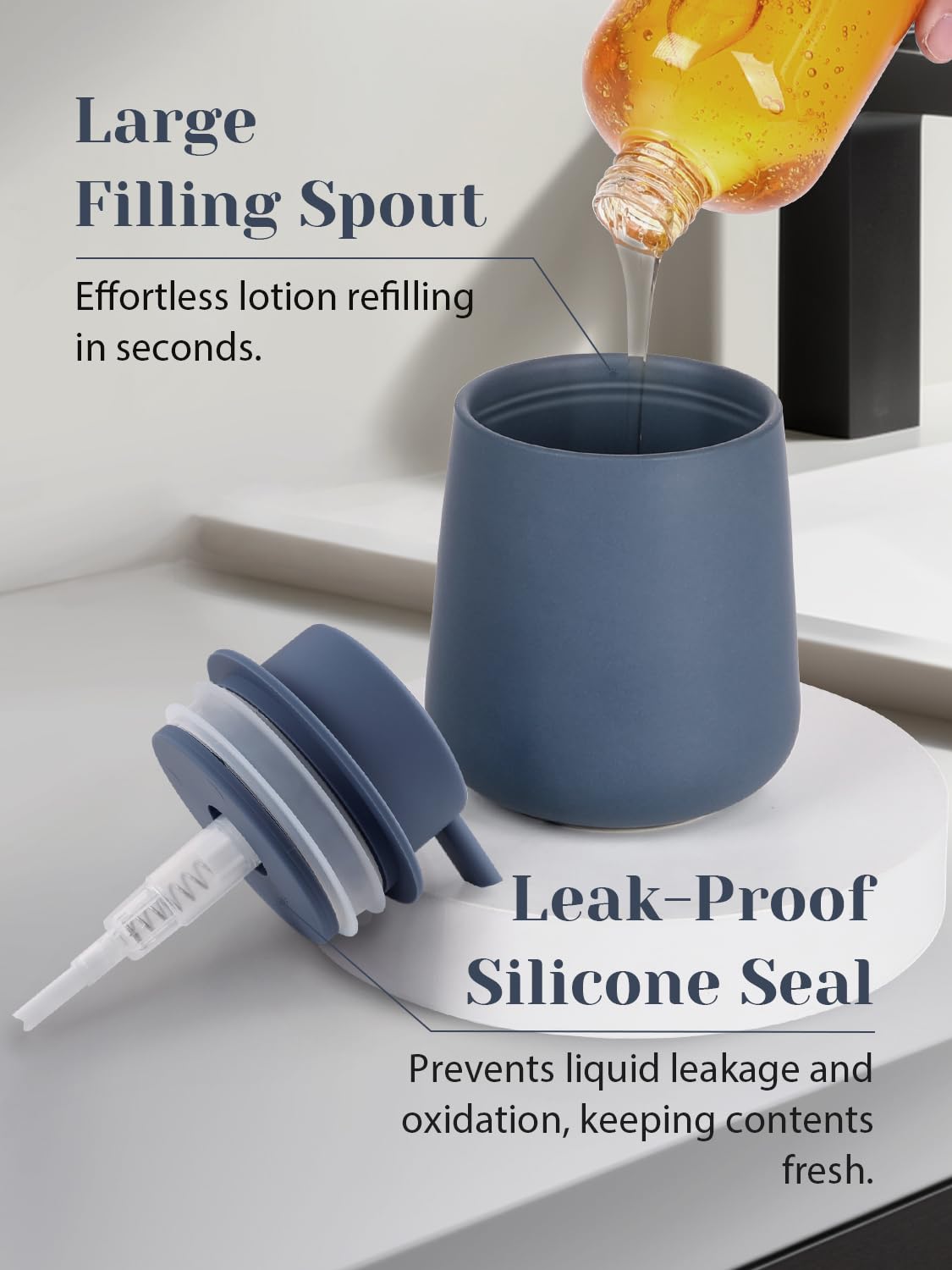 Ceramic Lotion Dispenser