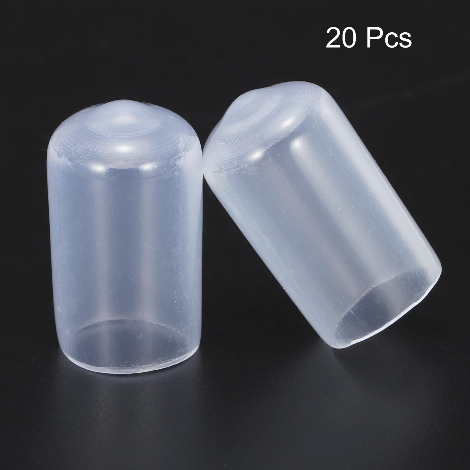 20pcs Rubber End Caps 12mm