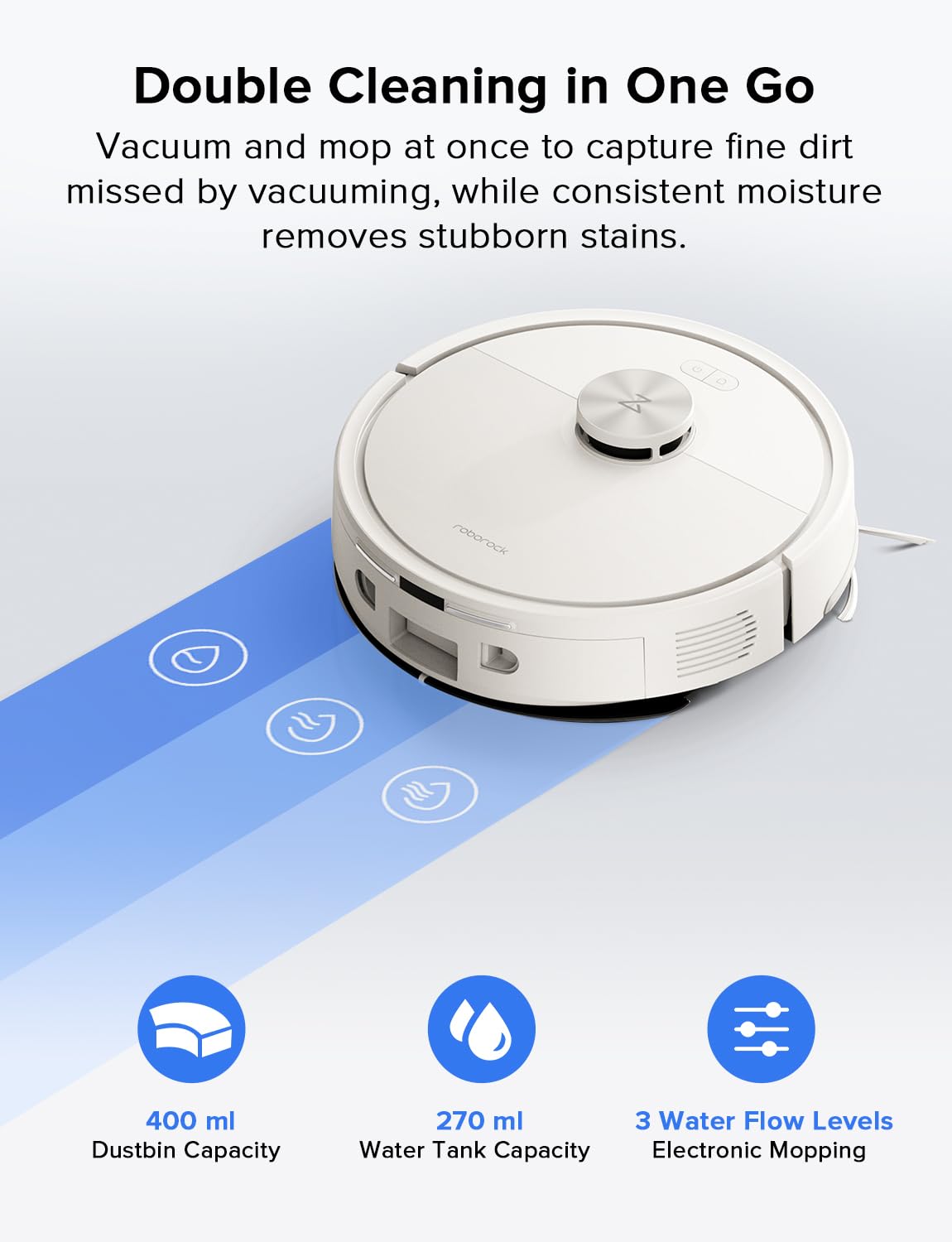Q7 L5 Robot Vacuum and Mop Combo