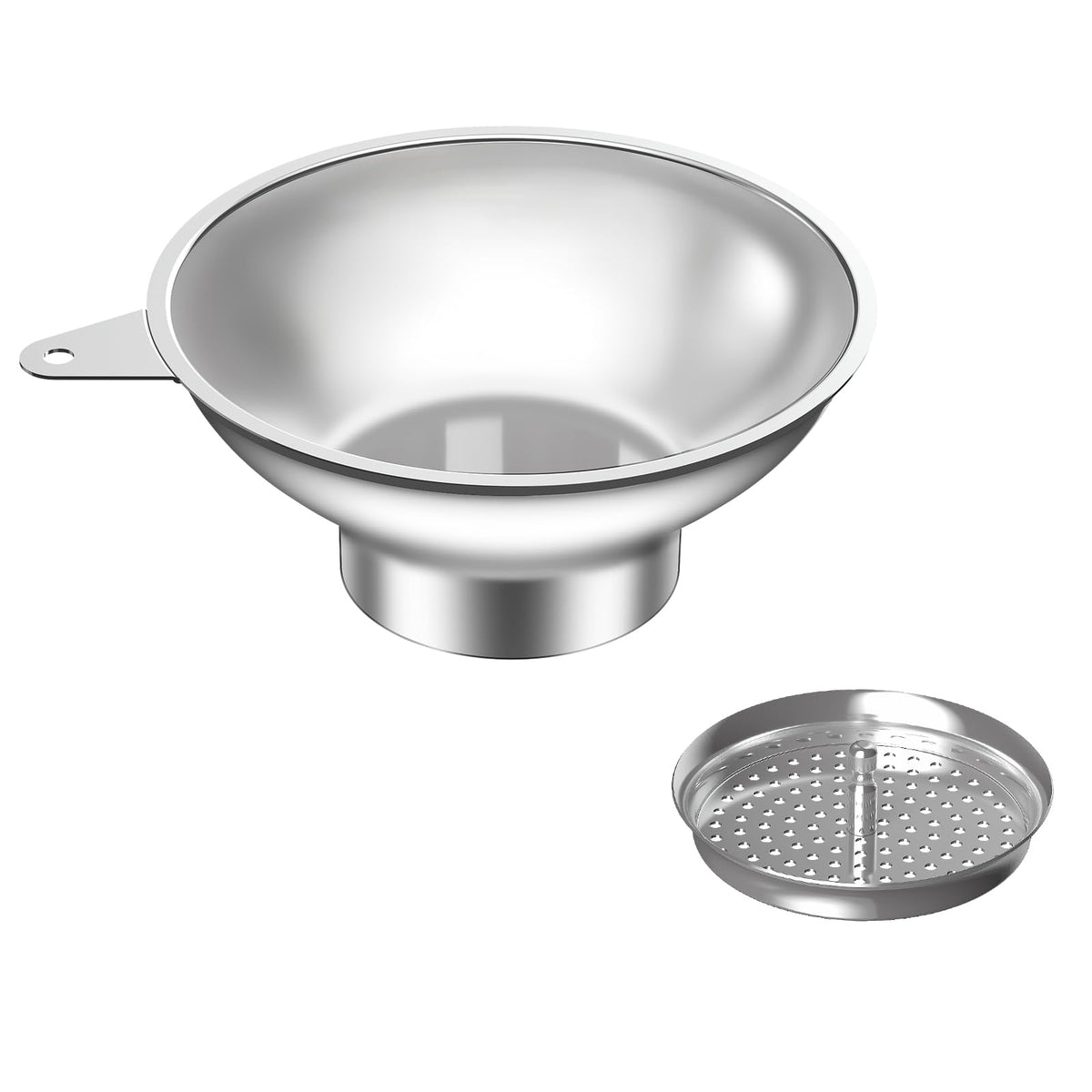 Canning Funnel with Strainer