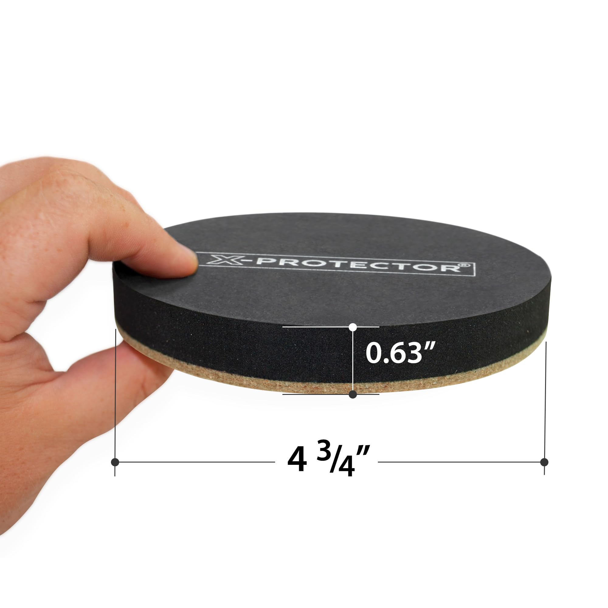 Felt Furniture Sliders Hardwood Floors X (8 Count)