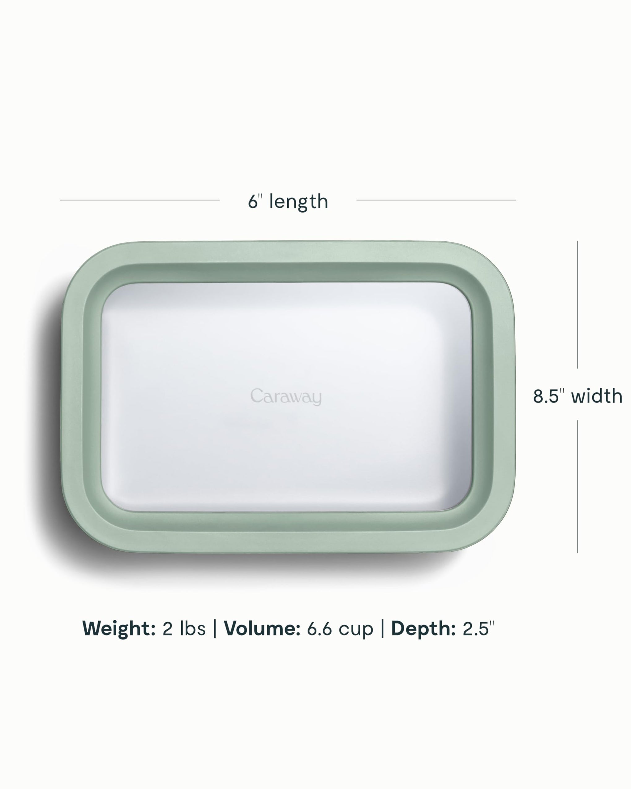 2 Piece Glass Food Storage Set with Lids (2 Count)