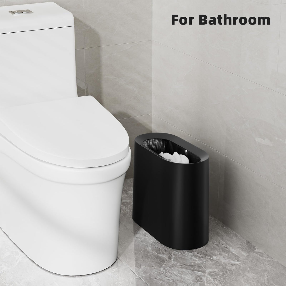 2.3 Gal Bathroom Trash Can