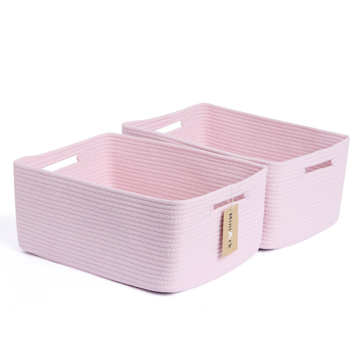 Large Storage Baskets for Shelves (2 Count)