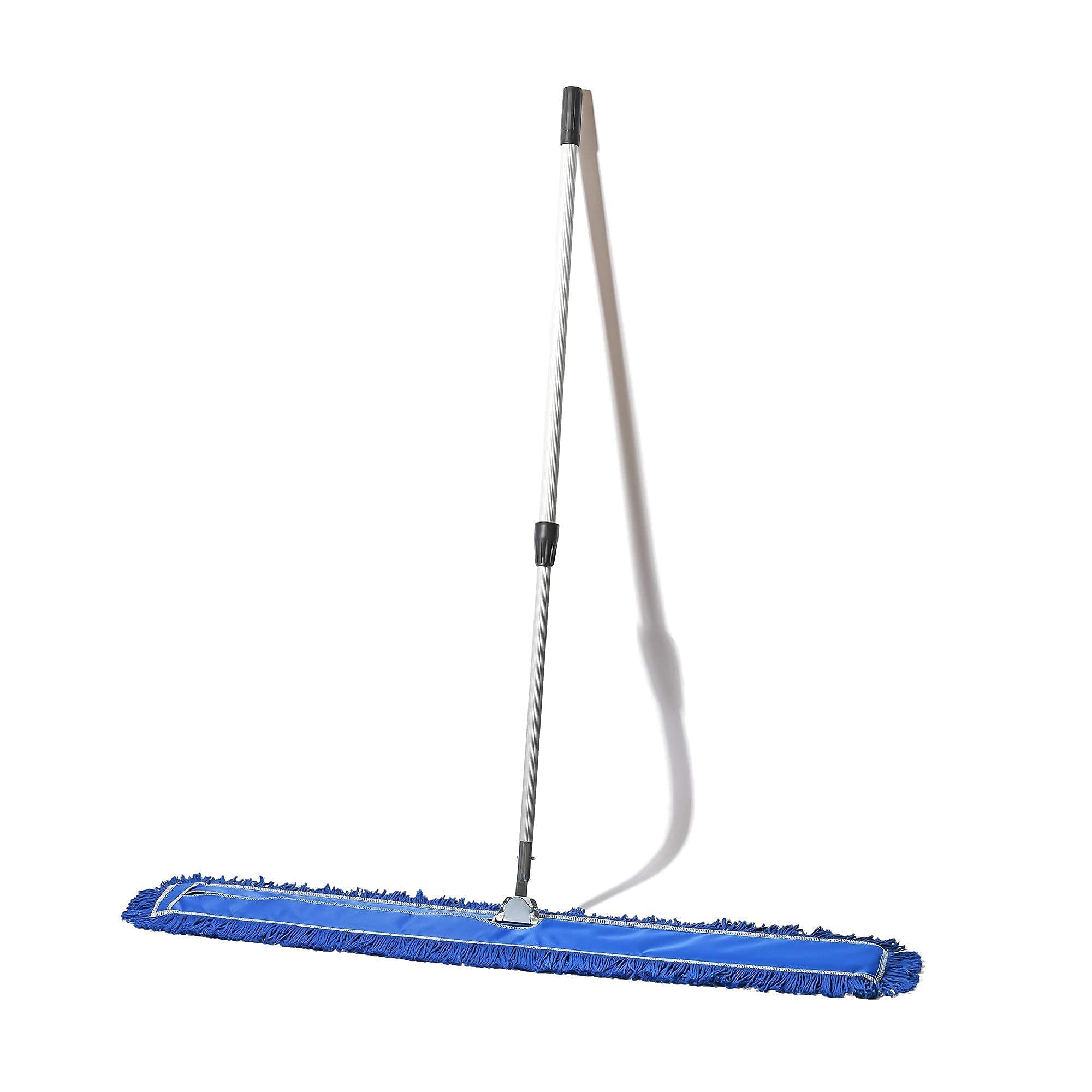 48 Inch Blue Commercial Dust Mop & Floor Sweeper with Extendable Handle
