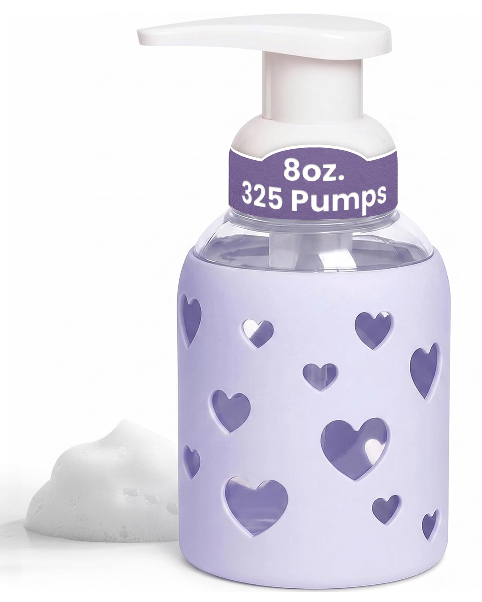 Foaming Hand Soap Dispenser Glass