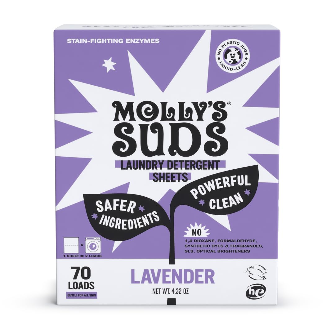 Molly’s Suds Laundry Detergent Sheets (70 Count)
