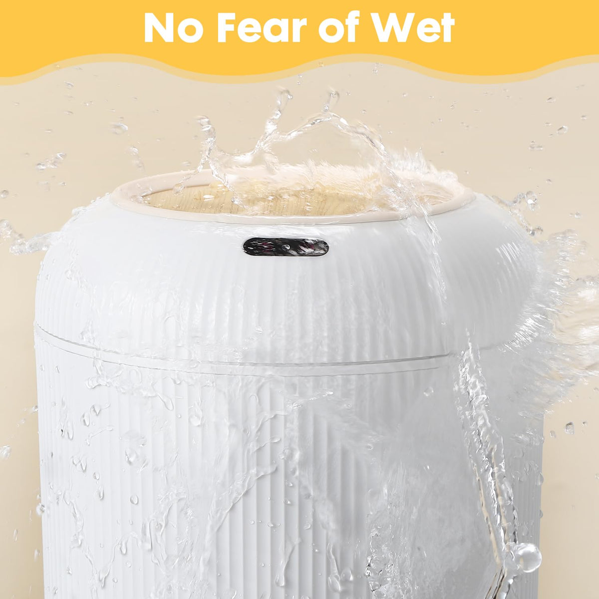 Motion Sensor Bathroom Trash Can